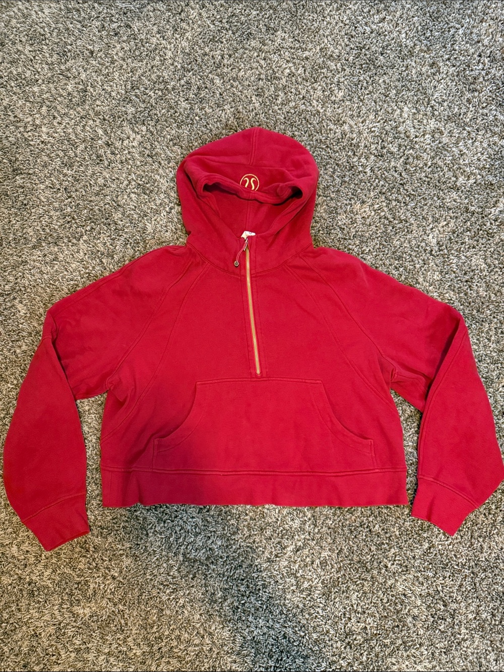 Lululemon scuba oversized half zip